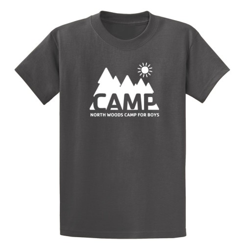 Adult Tee Shirt - CAMP Design - North Woods for Boys