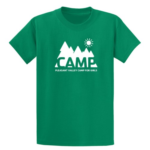 Adult Tee Shirt - CAMP Design - Pleasant Valley