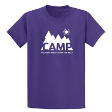 Adult Tee Shirt - CAMP Design - Pleasant Valley