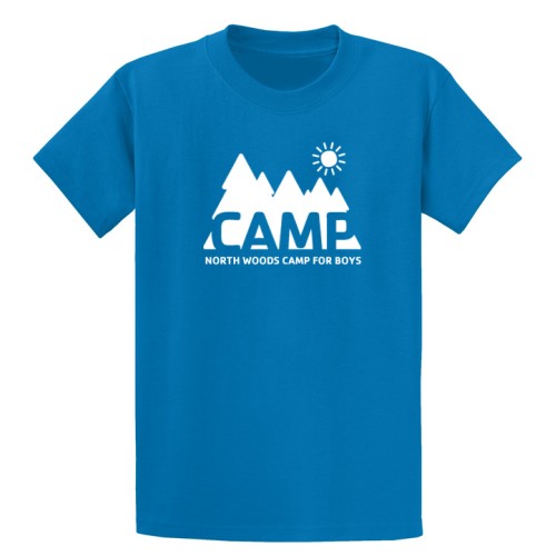 Youth Tee Shirt - CAMP Design - North Woods for Boys