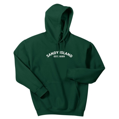 Youth Sandy Island Arched Design - Hoodie Sweat